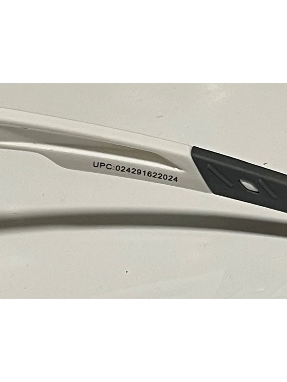 Piranha PC 105 White Sport Shield Sunglasses Gray Lens